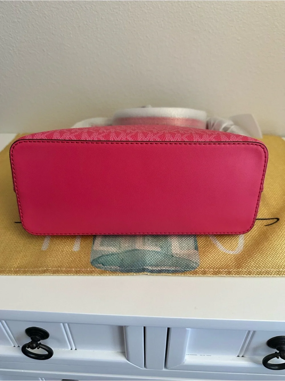 Michael Kors Jet Set Travel Dome  Colorblock Signature Crossbody